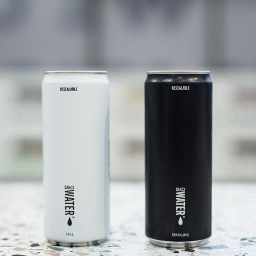 CanO woda niegazowana i gazowana w zamykanej puszce 330 ml