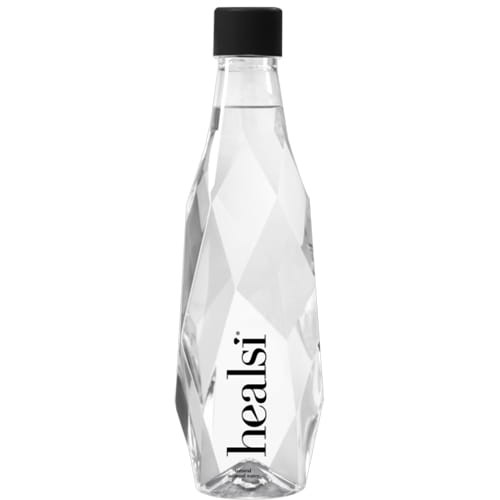 Healsi Crystal niegazowana woda w designerskiej butelce 500ml
