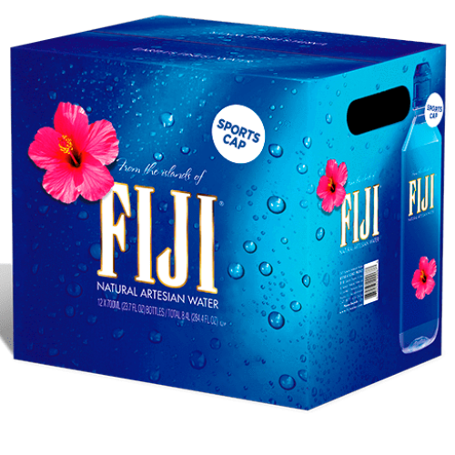 Gładka w smaku, idealnie czysta woda z wyspy Fiji