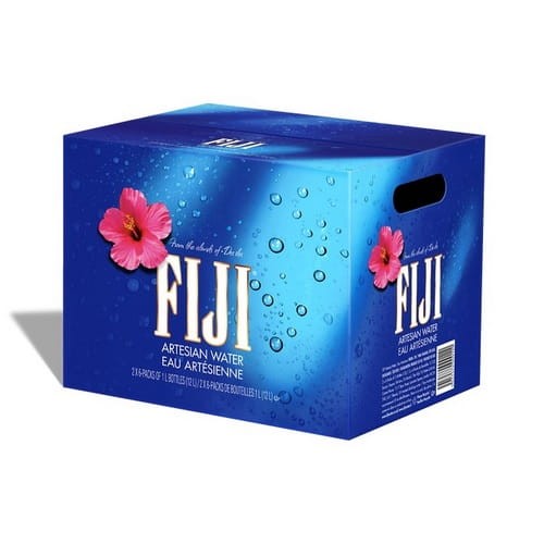 Woda Fiji skrzynka 12 butelek 1000ml - Artezyjska woda z Fiji