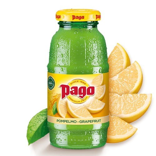 Pago Grejpfrut Sok 200ml szkło x1 - orzeźwiające wspomnienie dzieciństwa