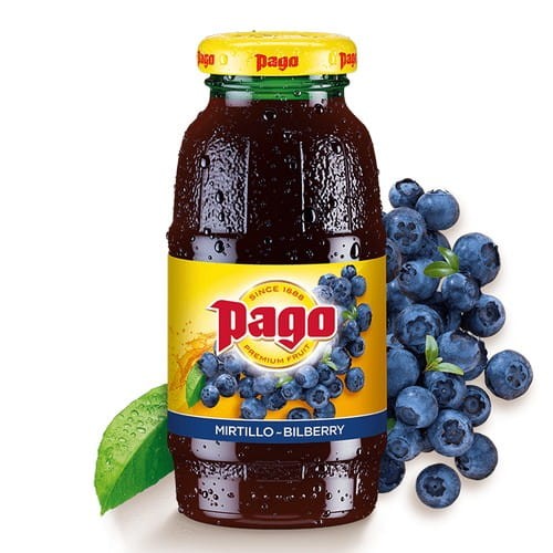 Pago Borówka 200ml szkło - słodkie, delikatne i aksamitne wspomnienie dzieciństwa