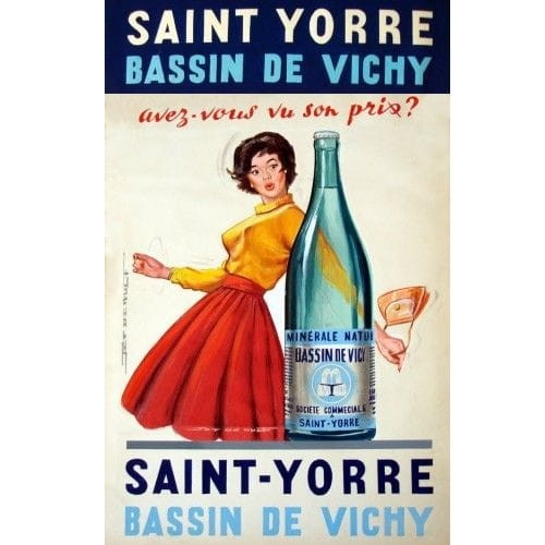 Woda Vichy St. Yorre stała się jedną z najpopularniejszych wód we Francji