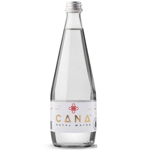 Słoweńska woda Cana Royal w szklanej butelce o pojemności 700 ml