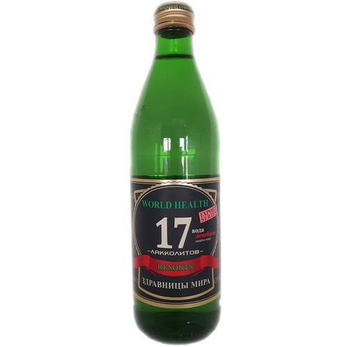 Essentuki nr 17 Woda Lecznicza 450 ml Szkło