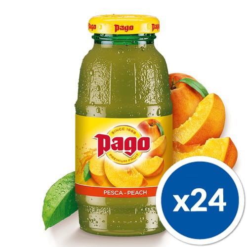 Pago Brzoskwinia 200ml szkło x24