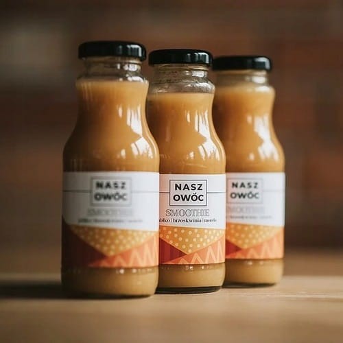 Najwyższej jakości smoothie Nasz Owoc może z powodzeniem zastąpić posiłek - dla dorosłych i dzieci