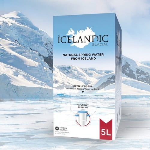 Icelandic Glacial - woda z nieskazitelnie czystego źródła na Islandii
