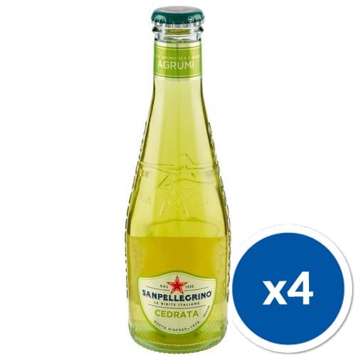 San Pellegrino Cedrata to kultowy włoski napój gazowany w szklanej butelce o pojemności 200 ml