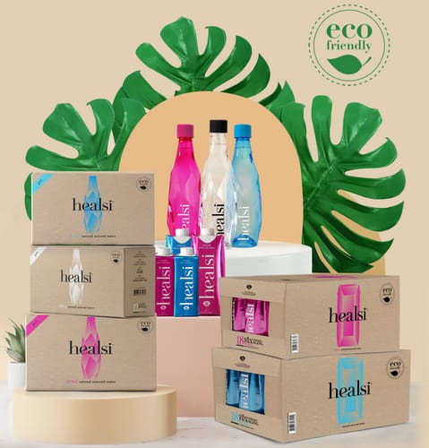 Nowe, ekologiczne opakowania Healsi z recyclingu