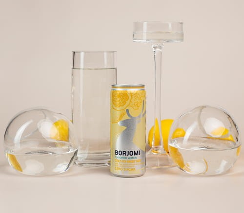 Borjomi o smaku cytryny i imbiru