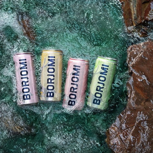 Spróbuj Borjomi w czterech orzeźwiających smakach!