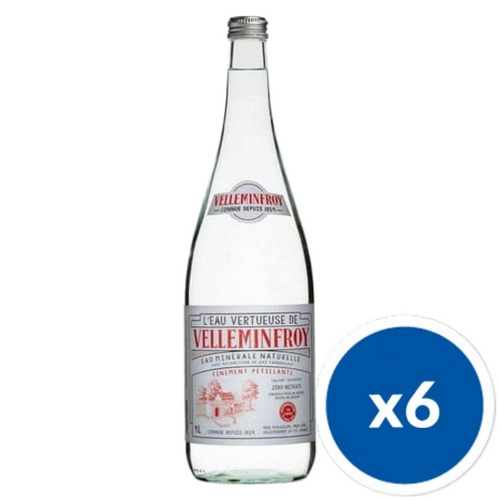 Velleminfroy w szklanej butelce vintage o pojemności 1000 ml.