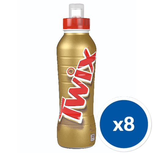 Napój mleczny Twix o smaku czekoladowo-karmelowym 350 ml x8