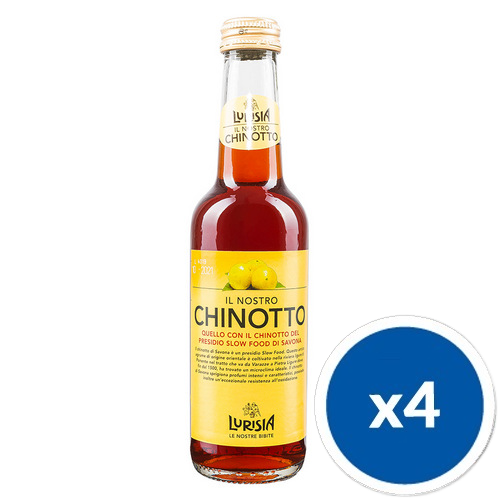 Napój Lurisia Chinotto w szklanej butelce 275 ml.