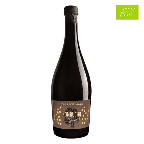 Kombucha szamańska na płatkach dębu o smaku białych winogron