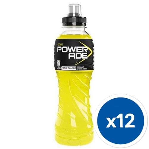 Powerade Citrus Izotonik 500 ml PET Sport Cap z Włoch