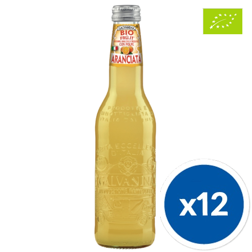 Galvanina Bio-Limonade Aranciata w szklanej butelce 355 ml
