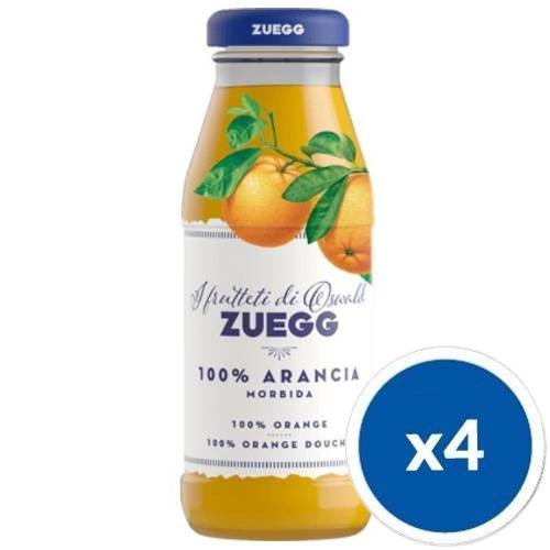 Zuegg Pomarańcza 100% Sok 200 ml W szklenej butelce
