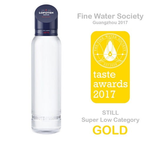 Złoto w kategorii Best Taste, Still Water w konkursie FineWater Los Angeles 2017