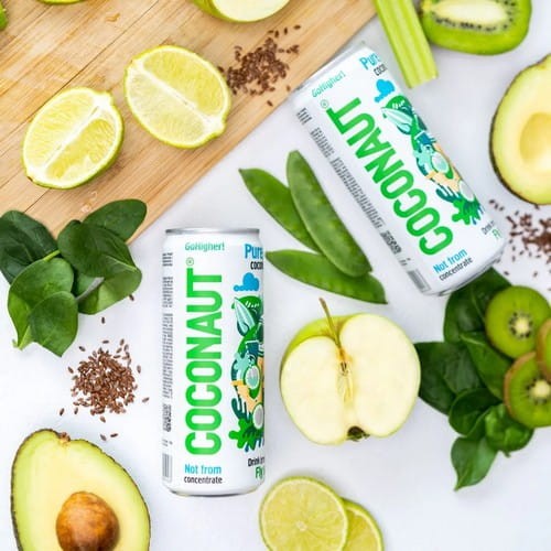 Puszka wody kokosowej coconaut o pojemności 320ml