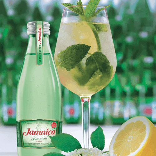 Woda Jamnica sprawdzi się także jako składnik napojów orzeźwiających