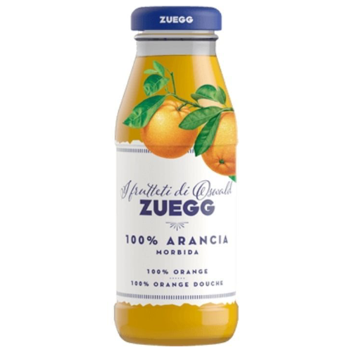 Zuegg Pomarańcza 100% Sok 200 ml Szkło