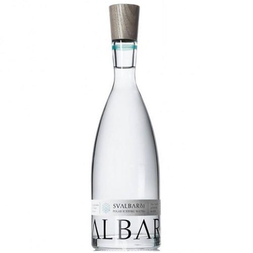 Svalbardi 750ml w szklanej butelce, woda Svalbardi szkło
