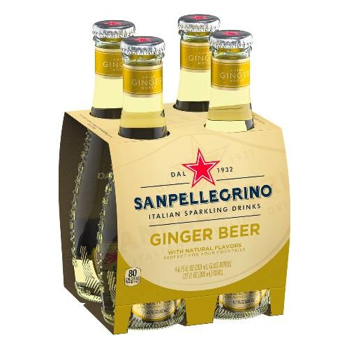 Napój San Pellegrino o smaku piwa imbirowego ma dobrze rozpoznawalny profil i utrzymuje zaskakującą równowagę dzięki gorzko-korzennemu smakowi wzmocnionemu lekką nutą cytrynową.