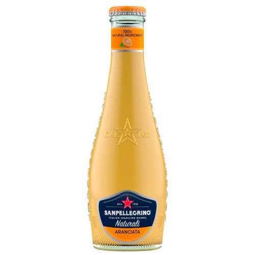 San Pellegrino Aranciata 200 ml Napój Szkło