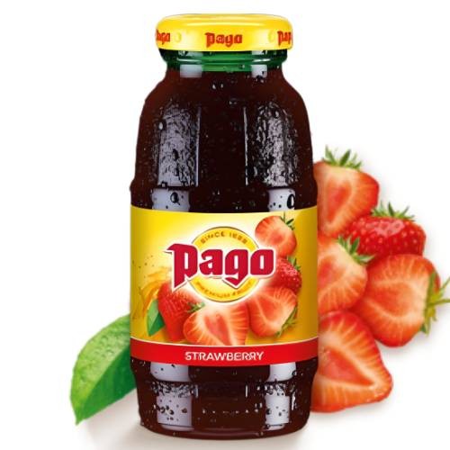 Pago Truskawka 200 ml Szkło