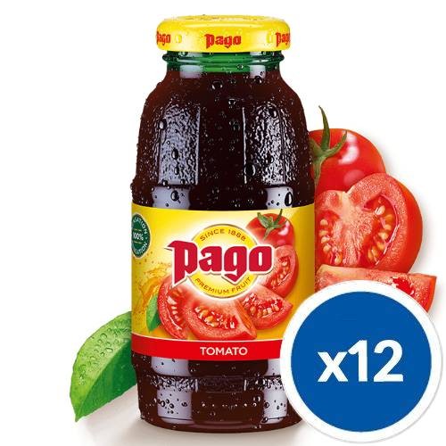 Pago Pomidor 200 ml Szkło x12