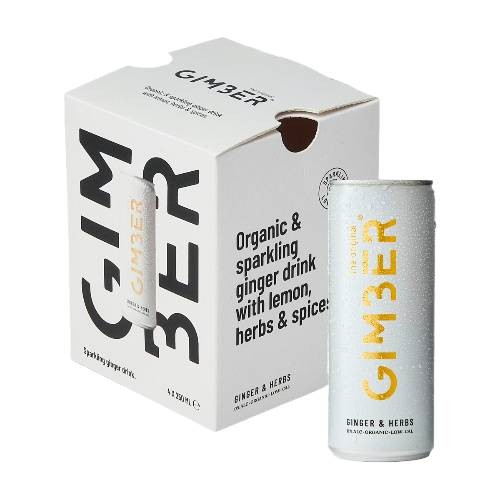 Gimber to produkt organiczny, niskokaloryczny i bezalkoholowy, zapewniający 100% przyjemności! Idealne rozwiązanie na te wszystkie chwile, gdy nie masz ochoty pić alkoholu.