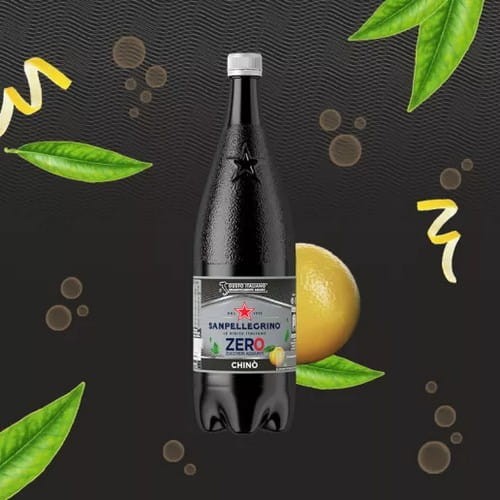 San Pellegrino Chino to napój stworzony na bazie doskonałej wody San Pellegrino z dodatkiem soku z owoców cytrusowych zwanych chinotto, teraz bez dodatku cukrów.