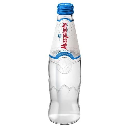 Muszynianka Zdrój 300 ml Średnionasycona CO2 szkło x9