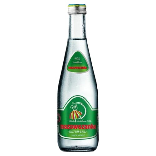 Mazowszanka Gazowana 300 ml szkło x12