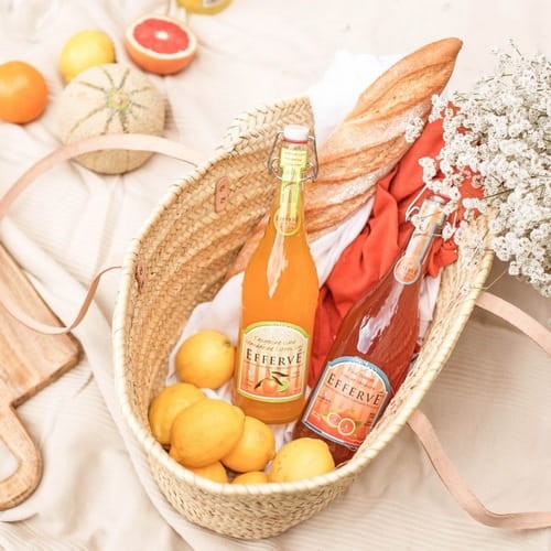 Zgodnie ze starą, tradycyjną recepturą i procesem rzemieślniczym, Effervé wytwarza się z krystalicznej, naturalnej wody źródlanej, pompowanej prosto ze źródła bezpośrednio do butelki.