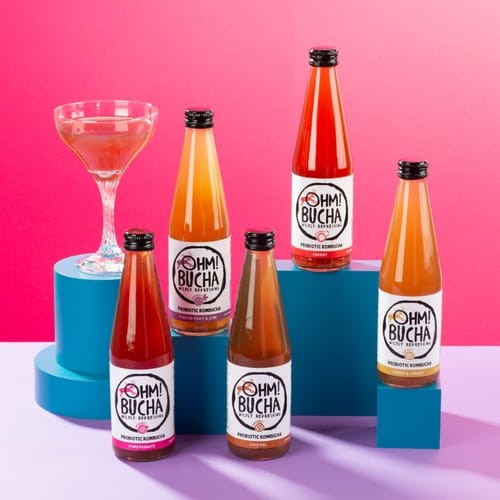 Odkryj wiele innych smaków z naszej oferty Ohm!bucha - Original, Cytryna Mięta, Passion Fruit, lub Granat.