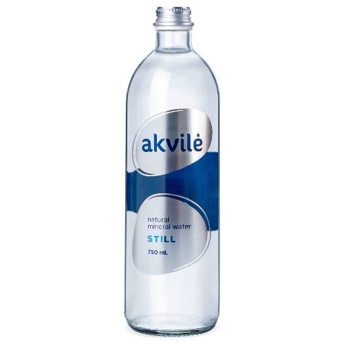 Akvile Niegazowana 750 ml szkło x12