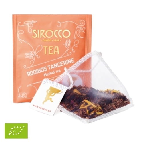 Rooibos Tangerine Organiczna Herbata Ziołowa z mandarynką BIO 20 x 2,5 g