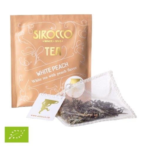 White Peach Organiczna Biała Herbata z brzoskwinią BIO 20 x 2,5 g