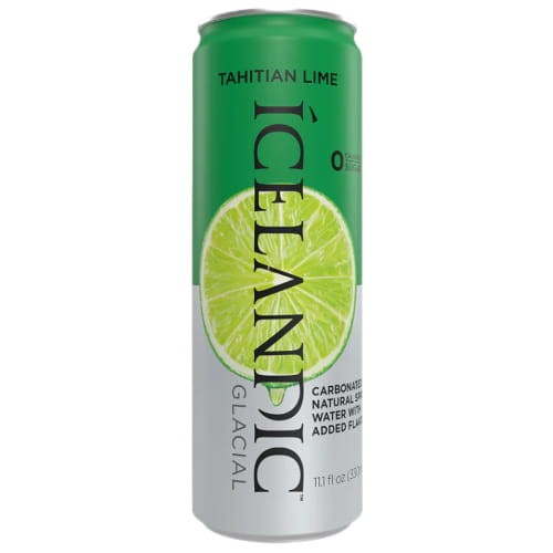 Icelandic Glacial 330 ml gazowana limonka puszka x10