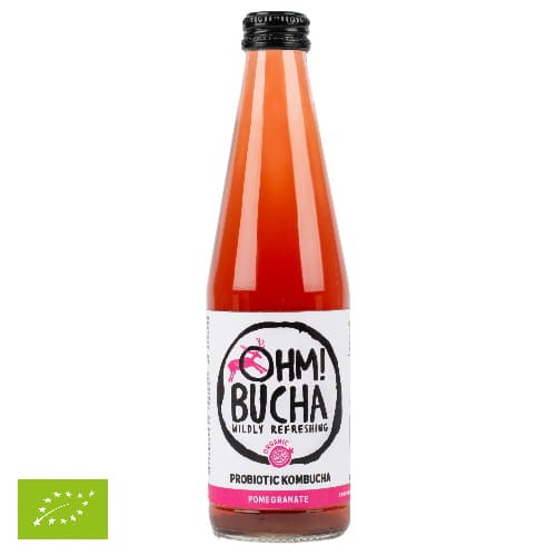 Ohm!bucha Kombucha Granat 750 ml szkło x12