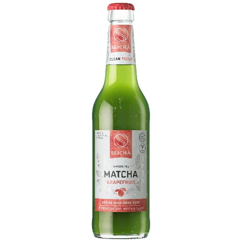 Seicha Matcha Grejpfrut 330 ml szkło x4