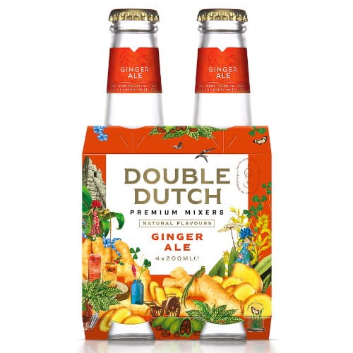 W zestawie znajdują się 4 butelki Double Dutch o pojemności 200 ml.