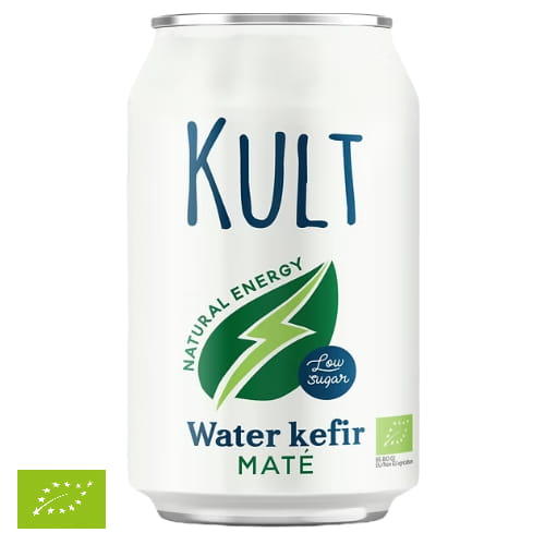 Wodny Kefir Kult Maté 330 ml puszka x12