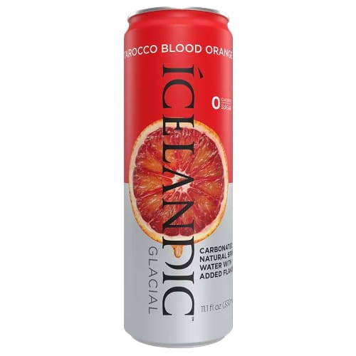 Icelandic Glacial 330 ml Gazowana Czerwona Pomarańcza Tarocco x10