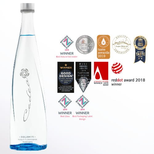 Acqua Cedea wielokrotnie nagradzania na całym świecie za swój smak i design.