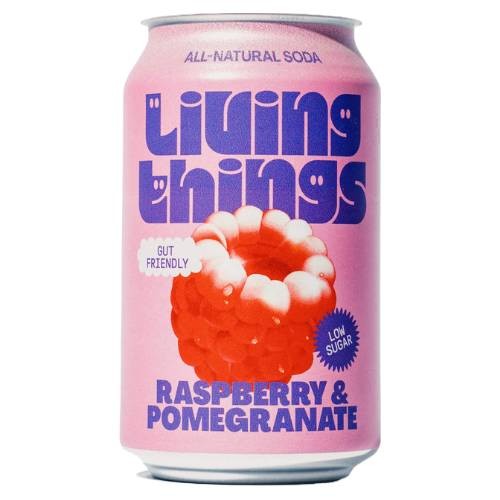 Living Things Raspberry &amp; Pomegranate 330 ml puszka x12