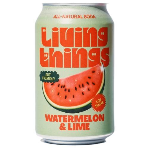 Living Things Watermelon &amp; Lime 330 ml puszka x12